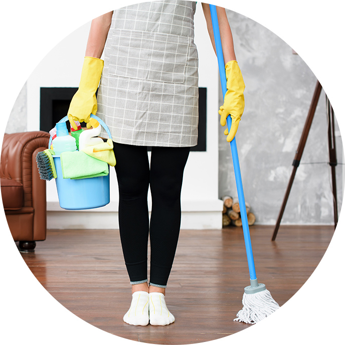residential cleaning expert team