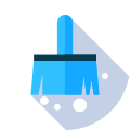 cleaning brush icon