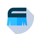 cleaning brush icon
