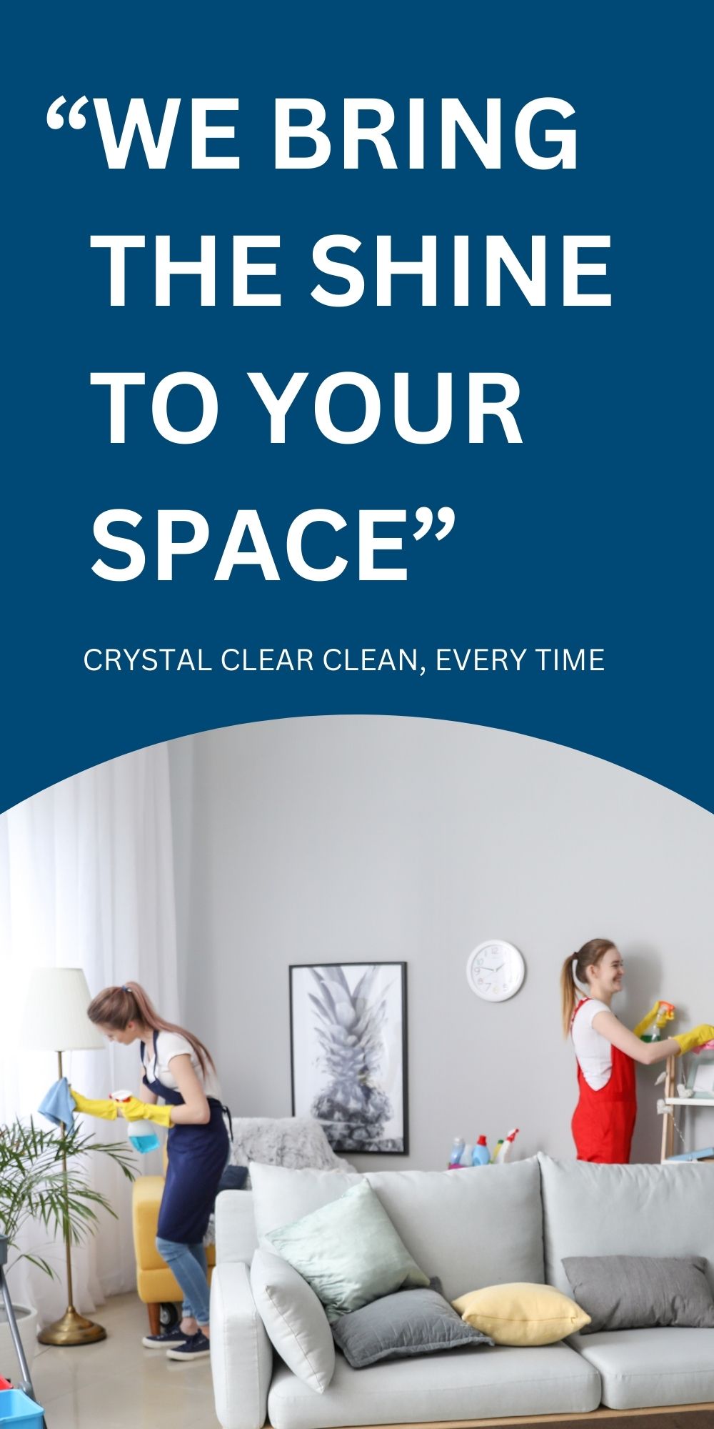 Crystal Clear Clean Every Time