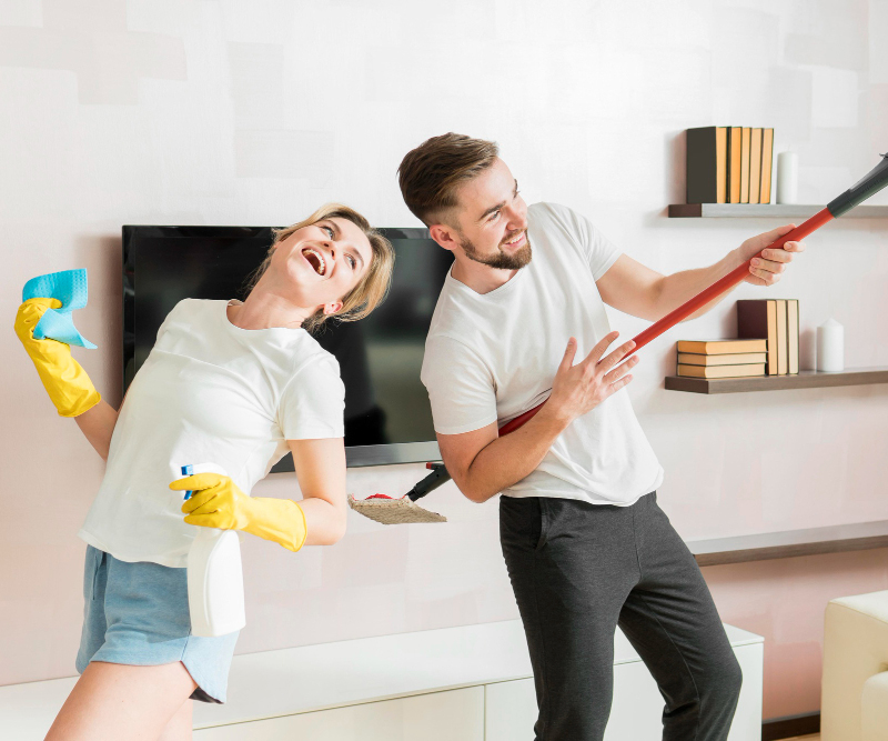 stress free home cleaning