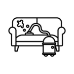 Upholstery rug cleaning icon